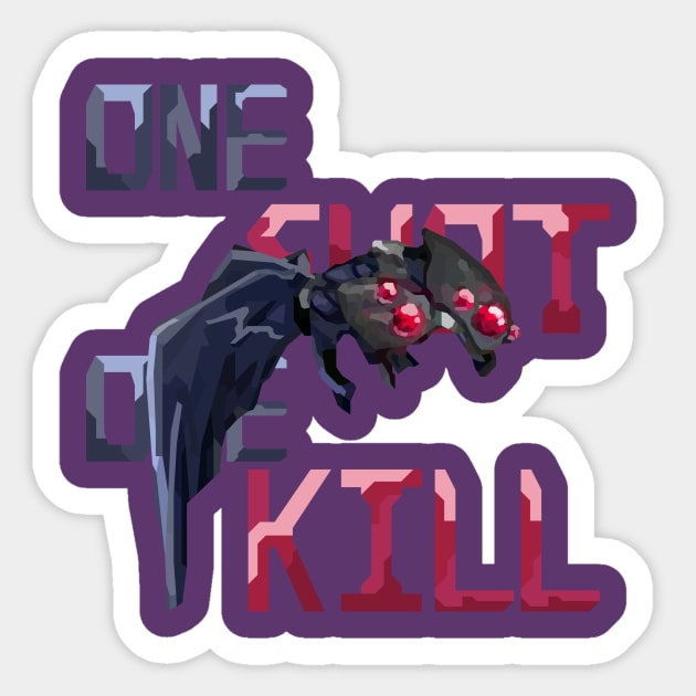 One Shot, One Kill - Widowmaker Overwatch Sticker by No_One